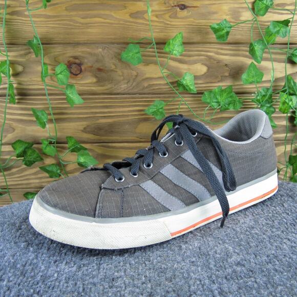 adidas Men's Neo Sneaker Brown‎ Fabric Size 10 Medium Used 2025 - Picture 1 of 7